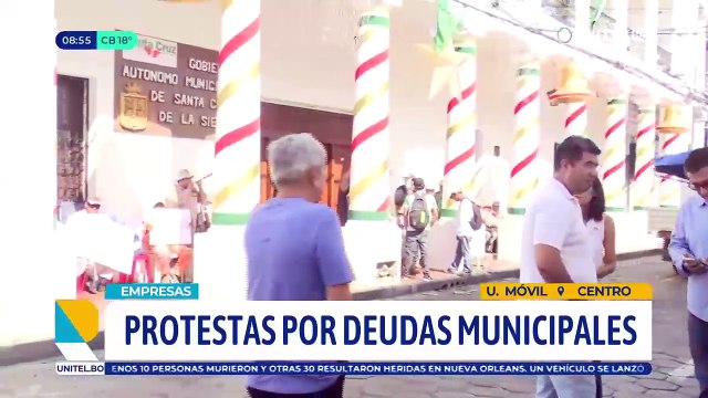 Suman deudas de la Alcaldía cruceña a gendarmes y a empresas constructoras