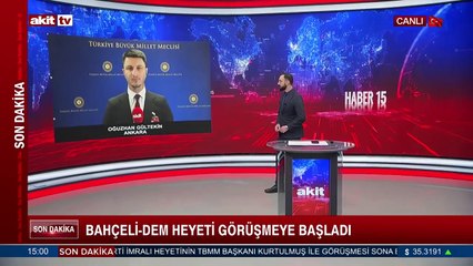 Bahçeli - DEM heyeti görüşmeye başladı