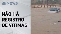 Contagem, em BH, tem mais de 20 pontos de alagamento