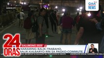 Maraming balik-trabaho, balik-kalbaryo rin sa pagko-commute | 24 Oras