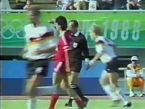 Olympic Football Tournament Seoul 1988 China PR v Germany FR 17 September 1988