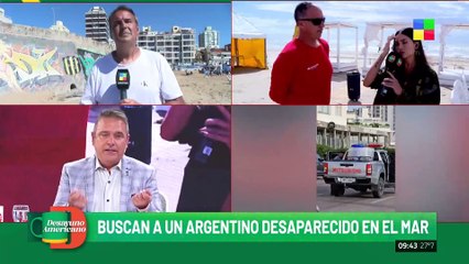 Desesperada búsqueda de un argentino en Punta del Este
