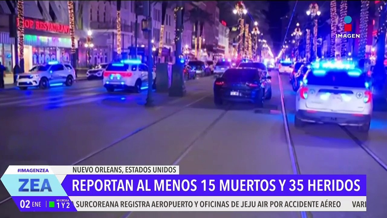 Crónica del atropellamiento masivo en Nueva Orleans