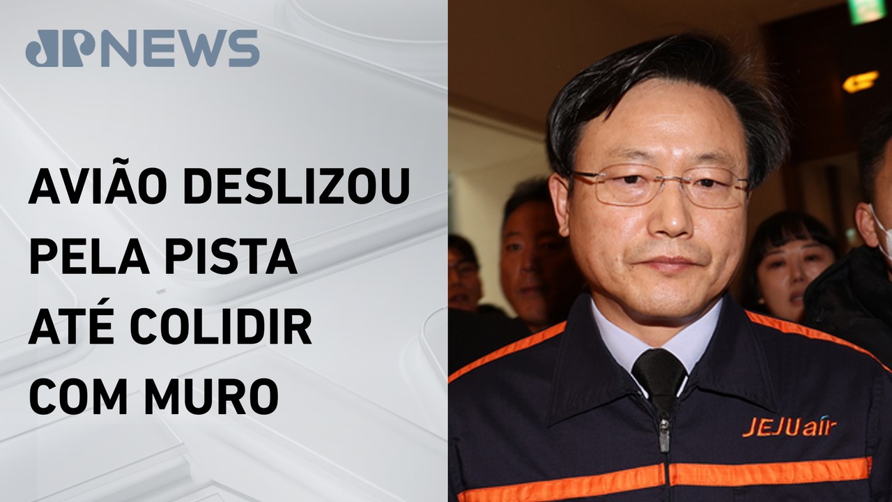 CEO da Jeju Air é proibido de deixar a Coreia d...
