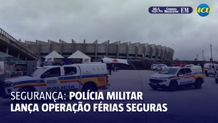 Operação Férias Seguras é lançada pela PMMG