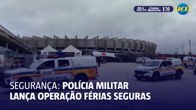 Operação Férias Seguras é lançada pela PMMG