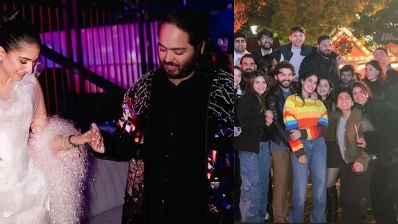 Anant Radhika New Year Party: Ananya Pandey, Janhvi Kapoor & Other Celebs New Year Celebration Viral