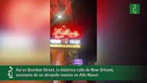 Así es Bourbon Street, la histórica calle de New Orleans, escenario de un atropello masivo en Año Nuevo