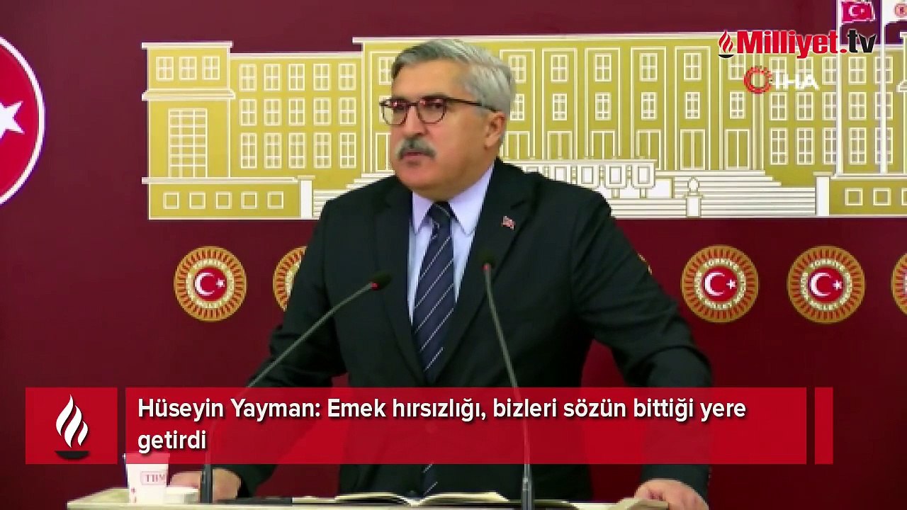 Hüseyin Yayman: Emek hırsızlığı, bizleri sözün bittiği yere getirdi