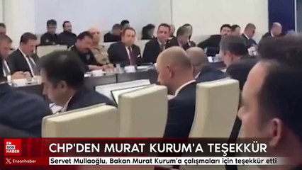 CHP'li Mullaoğlu, Murat Kurum’a çalışmaları için teşekkür etti