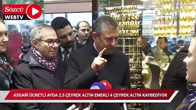 Asgari ücretli ayda 2,5 çeyrek altın, emekli 4 çeyrek altın kaybediyor