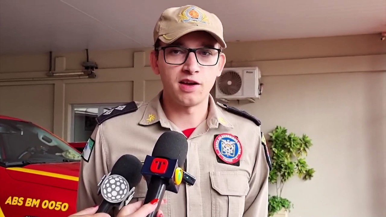 Tenente fala sobre atendimento à mulher que sofreu ferimentos graves ao estourar rojão