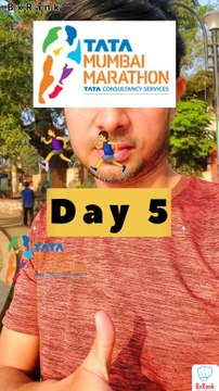 Tata mumbai marathon training day 5 | tata mumbai marathon 2025 | Cross training | marathon tips