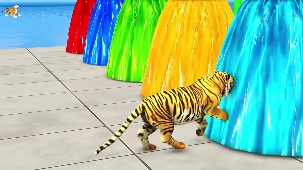 Cow Elephant Lion Gorilla Tiger T-Rex Choose The Right Baby ESCAPE ROOM CHALLENGE Animals Cage Game