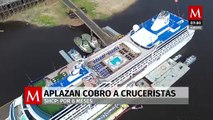 SHCP aplaza cobro a cruceristas durante seis meses