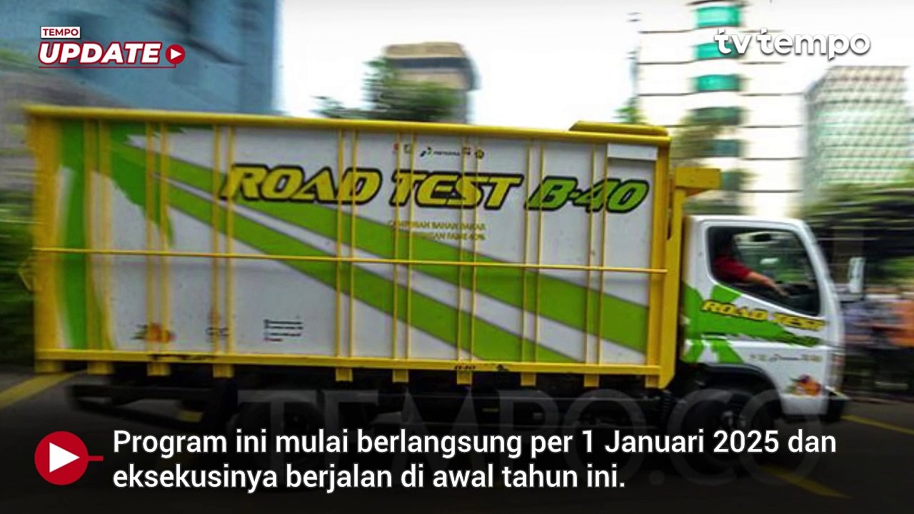 Persiapan Rampung, Bahan Bakar B40 Siap Diberlakukan Awal 2025