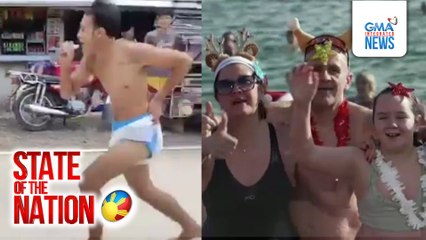 Diaper race, pakulo ng magbabarkada sa bagong taon | SONA