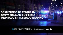 Sospechoso de ataque en Nueva Orleans dijo estar inspirado en el Estado Islámico