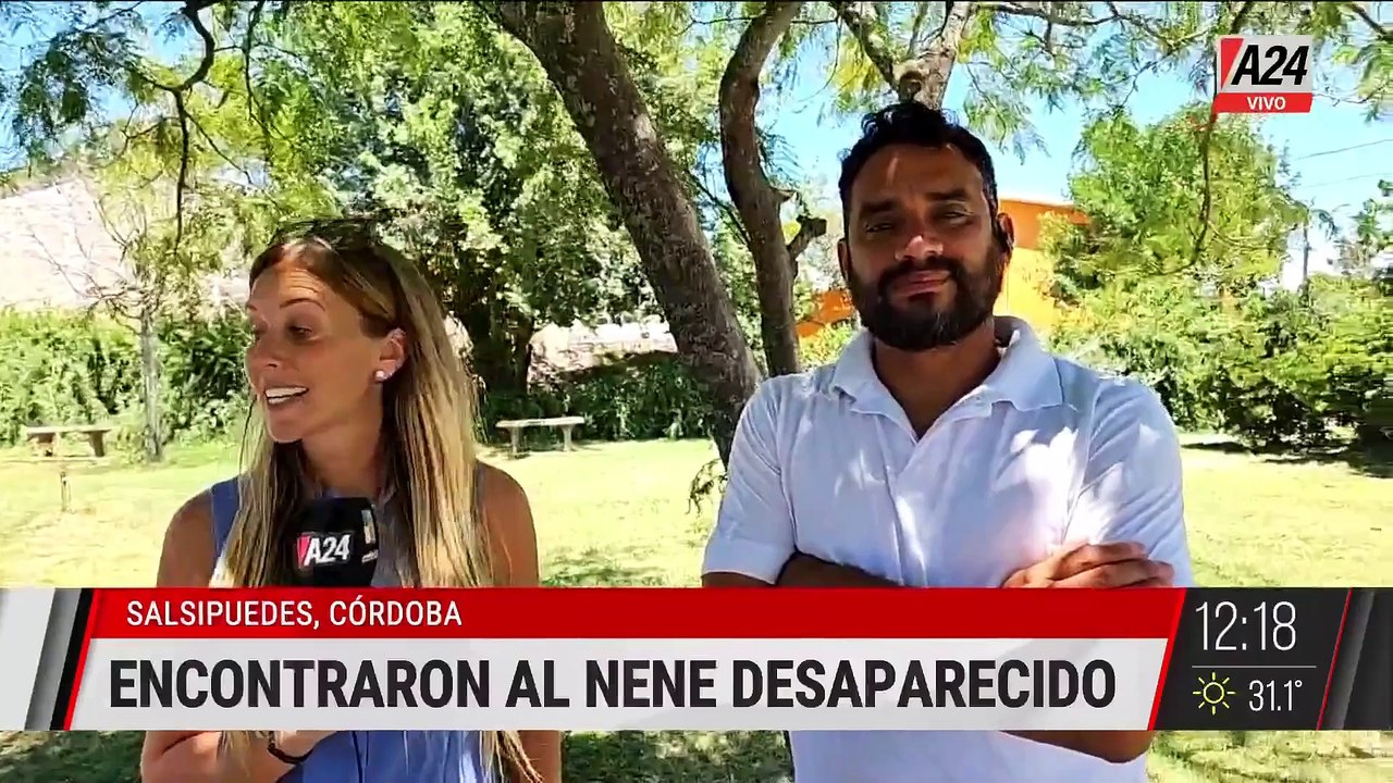 🔴 ENCONTRARON AL NENE DESAPARECIDO EN SALSIPUEDES: "APARECIÓ CON ROPA QUE NO ERA DE ÉL"