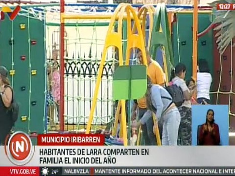 Lara | Ciudadanos de la entidad disfrutan de los espacios recreativos en el Parque Ayacucho