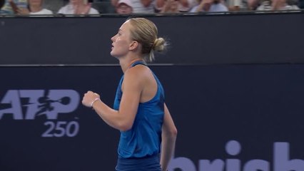 Brisbane - Kudermetova renverse Kasatkina et rejoint les quarts