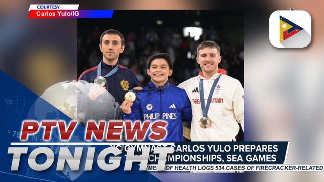 PH Olympic gymnast Carlos Yulo prepares for 2025 World Championships, Sea Games