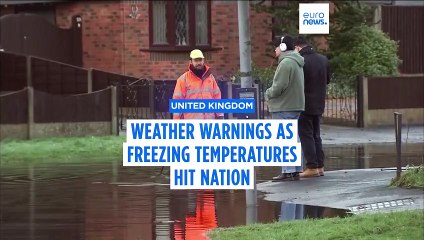 Weather warnings as freezing temperatures hit United Kingdom