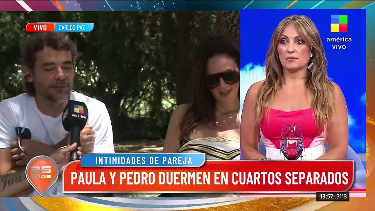 Paula Chaves y Pedro Alfonso detallaron el grave problema de convivencia que enfrentan: "Me echaron"