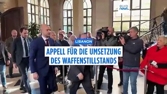 Frankreich und Libanon beraten über fragilen Waffenstillstand zwischen Israel und Hisbollah