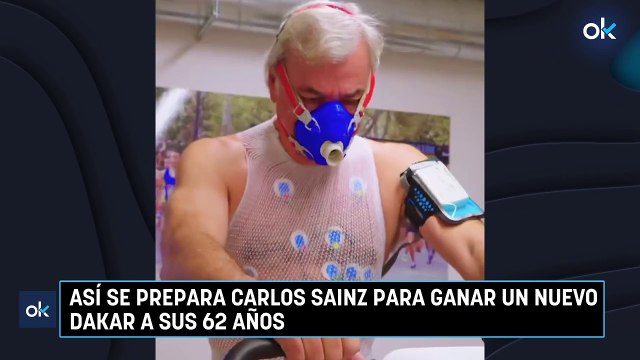 Así se prepara Carlos Sainz para ganar un nuevo Dakar a sus 62 años