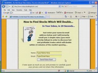 Don't Buy Doublingstocks Save Your Money