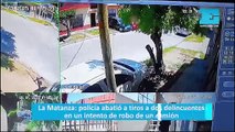 La Matanza: policía abatió a tiros a dos delincuentes en un intento de robo de un camión