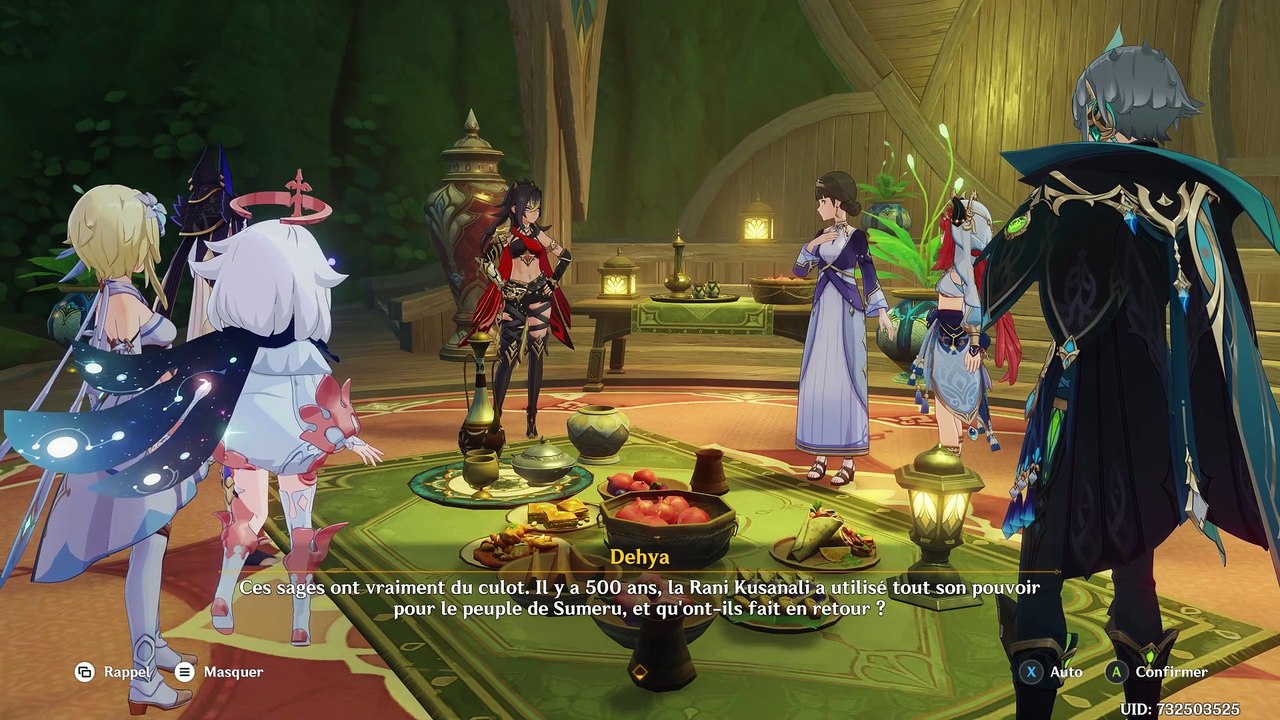 Genshin Impact Chapitre III Acte 5 Pulsation Akashienne et montée de la flamme de kalpa 11 Trinquée à la victoire