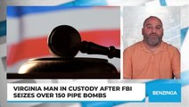 Virginia Man In Custody After FBI Seizes Over 150 Pipe Bombs