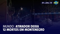 Atirador se suicidou após deixar 12 mortos em Montenegro