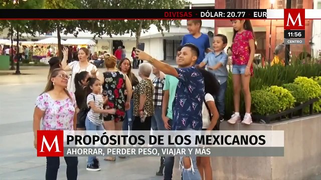 Propósitos de Año Nuevo más comunes entre los mexicanos