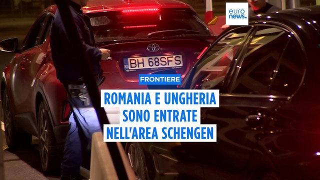 Romania e Ungheria, i primi passaggi alla frontiera dopo l'ingresso nell'area-Schengen