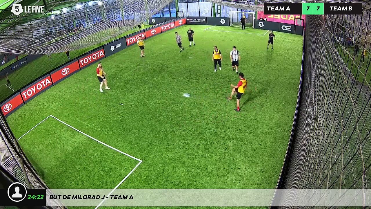 But de Milorad J - Team A