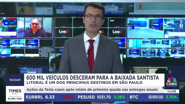600 mil veículos foram à Baixada Santista para fim de ano; coordenador da Ecovias repercute
