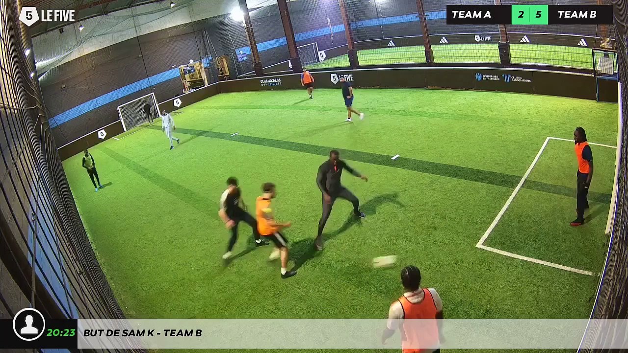 But de Sam K - Team B