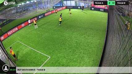 But de Evann D - Team B