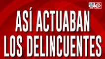 Así actuaban los delincuentes abatidos por la policía