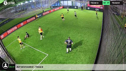 But de Evann D - Team B