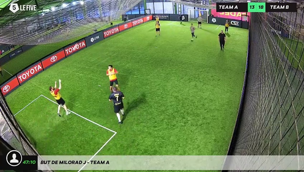 But de Milorad J - Team A