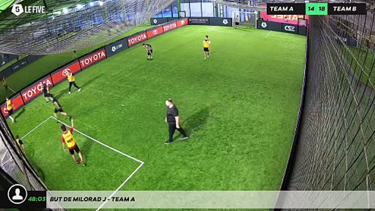 But de Milorad J - Team A