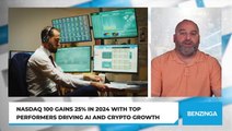 Nasdaq 100 Gains 25% in 2024 With Top Performers Driving AI and Crypto Growth