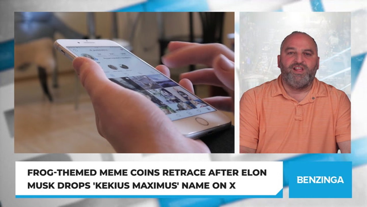 Frog-Themed Meme Coins Retrace After Elon Musk Drops 'Kekius Maximus' Name On X