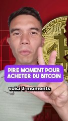 Le Meilleur et le Pire Moment pour Acheter du Bitcoin 💸
