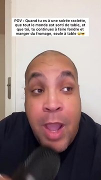 POV : Quand tu aimes trop la raclette 🤣😎 #humour #drole #parodie #raclette