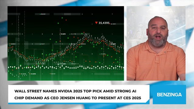 Wall Street Names Nvidia 2025 Top Pick Amid Strong AI Chip Demand As CEO Jensen Huang To Present At CES 2025